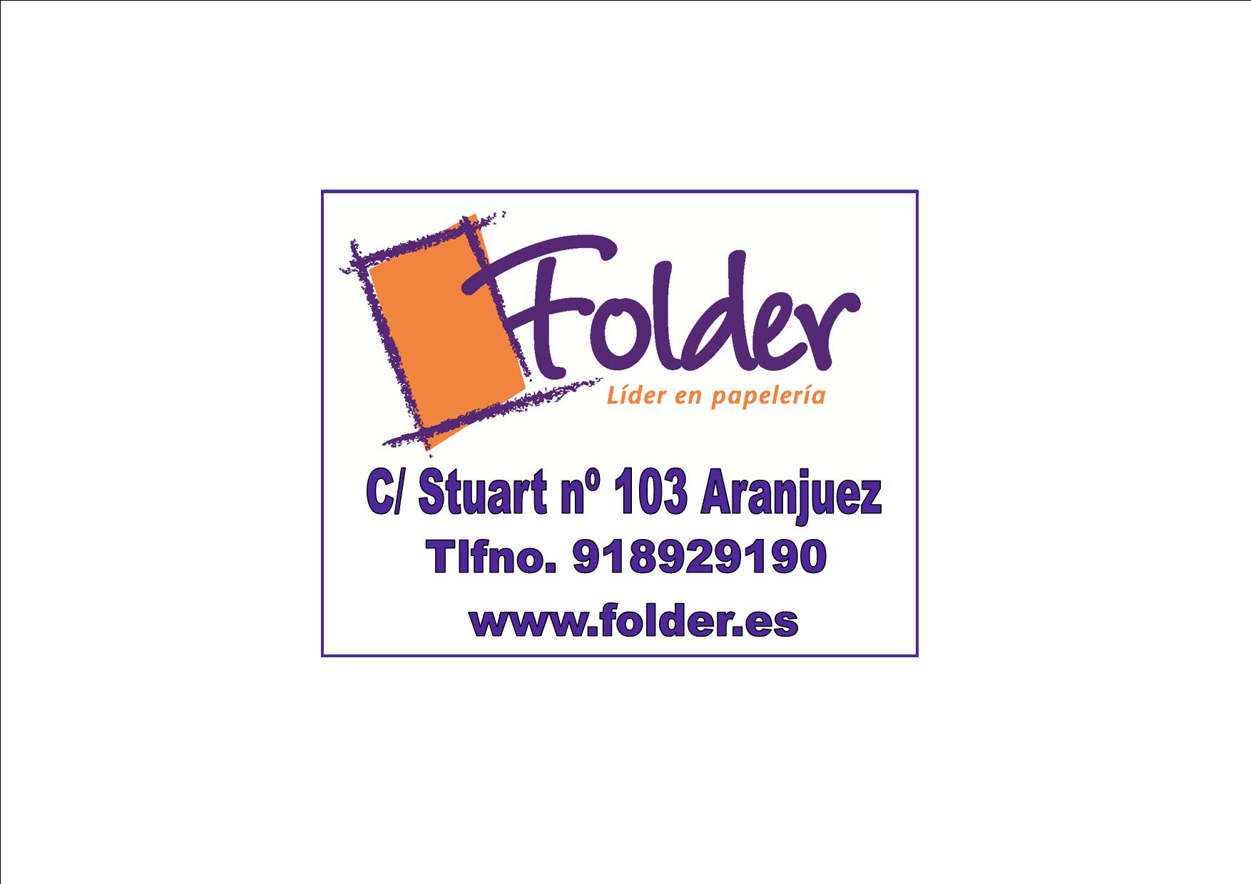 Logo de Papelería Folder