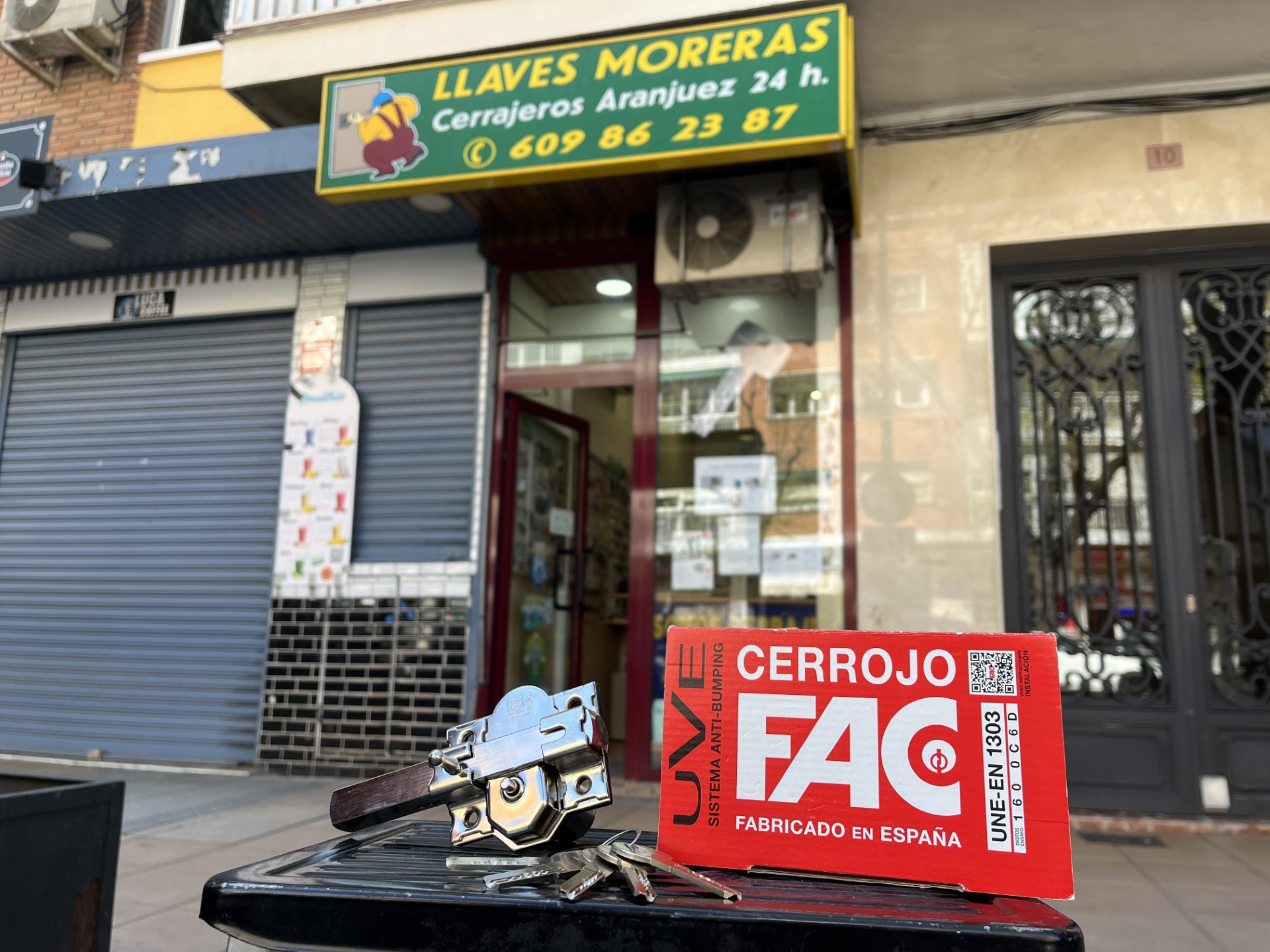 Premio aportado por CERRAJEROS ARANJUEZ 24h