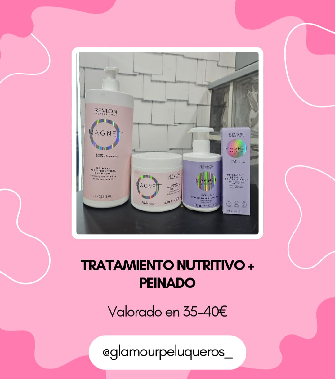 Premio aportado por Glamour Peluqueros